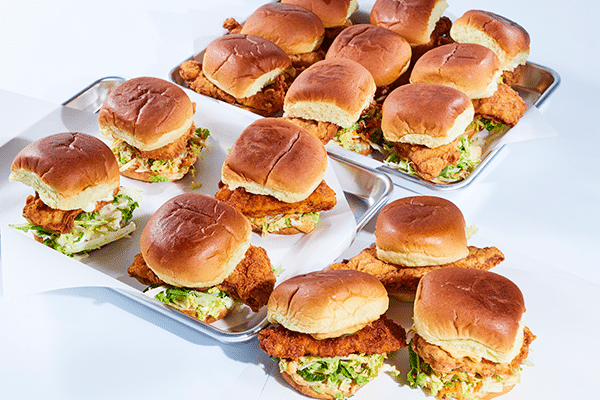 16 Party Sliders Catering