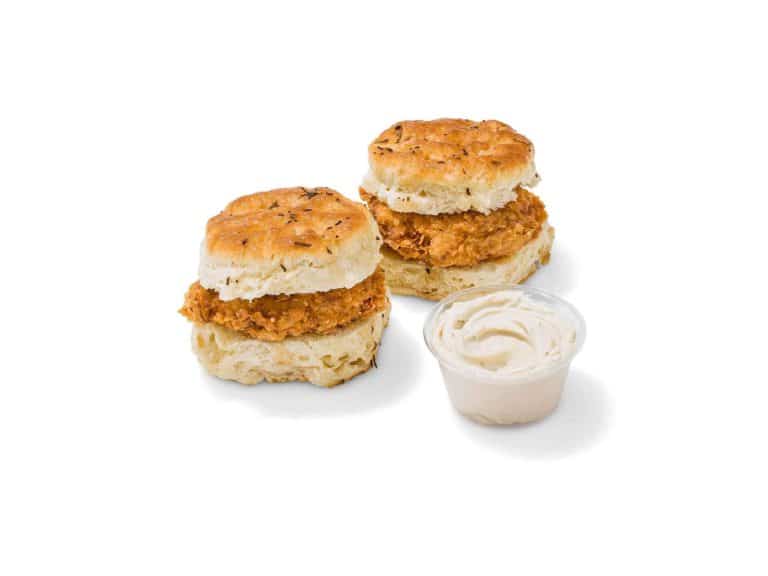 Daddy's Rosemary Biscuit Sliders with Maple Butter