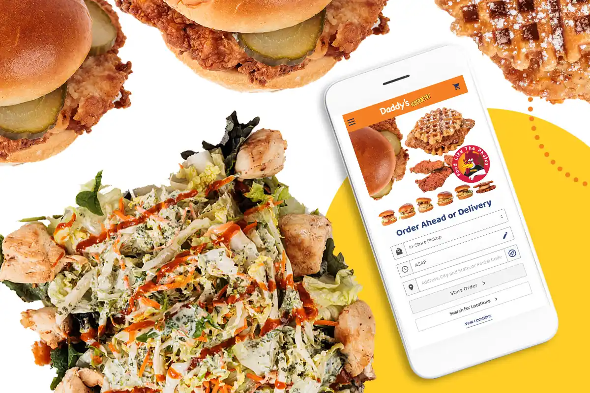 Daddy's Chicken Shack Mobile Apps on Apple Store and Google Play